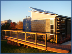 Morningstar solar home exterior view