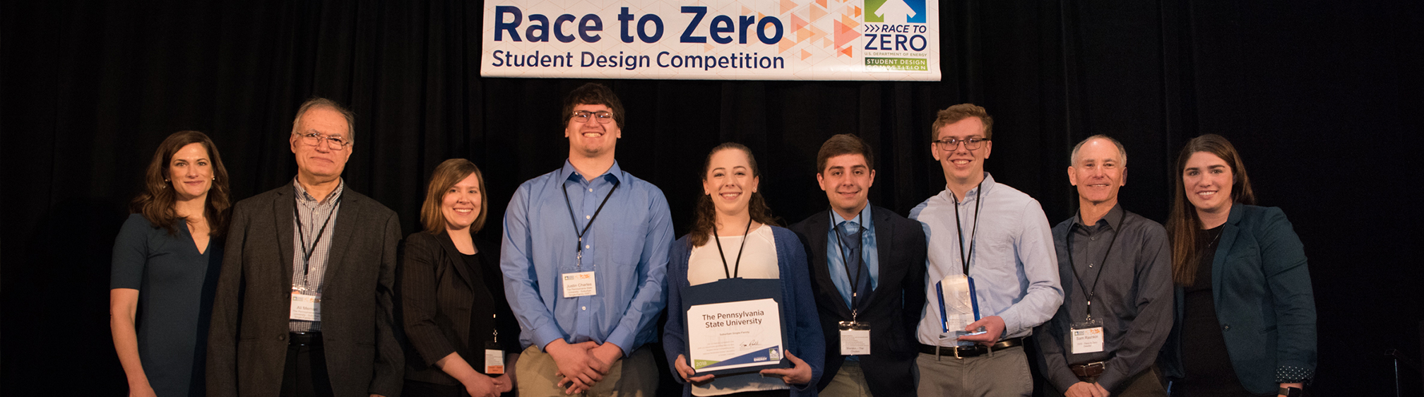 2018 Race to Zero team winning first place